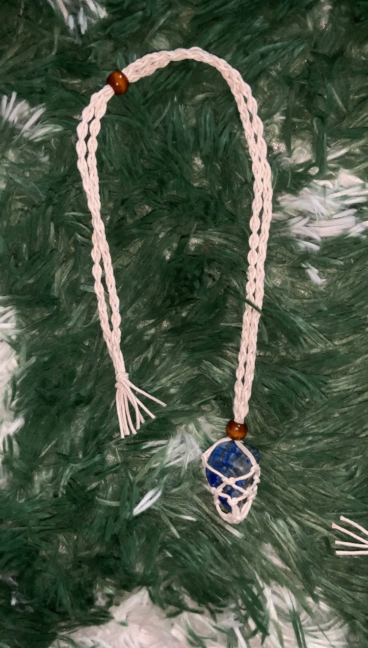 DREAM WARRIOR LAPIS LAZULI CREATIVITY & INTUITION NECKLACE